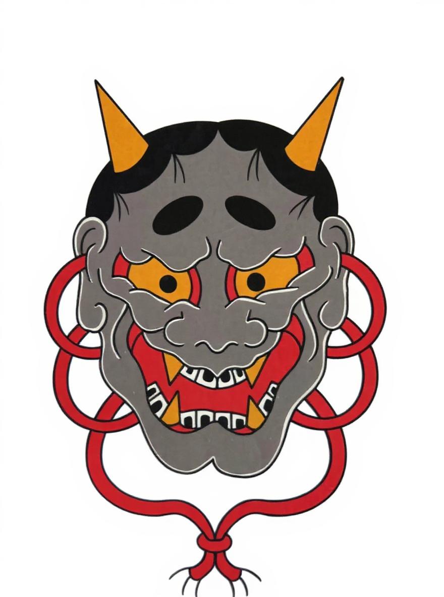Demon Japan KGApTws4R5r2Slu3TudmL5GXUBvRvr tattoo design